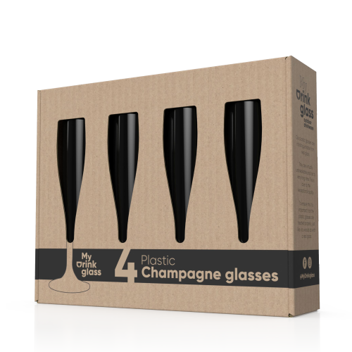 Retail verpakking zwart champ